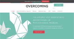 Desktop Screenshot of overcoming.co.uk